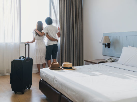 2名様の入居も可能!自由に選べる滞在期間!